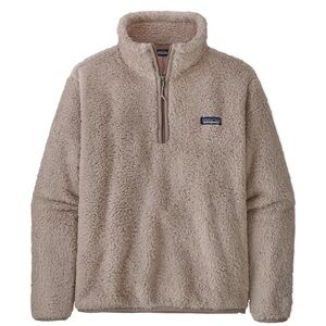 PATAGONIA Women’s Beige Teddy Sherpa Furry Fleece Jacket